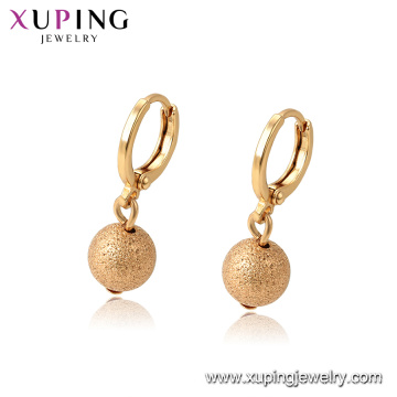 96949 xuping elegant18k gold color plated drop earring for women